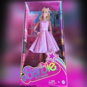 Barbie Doll in Pink Gingham Dress
